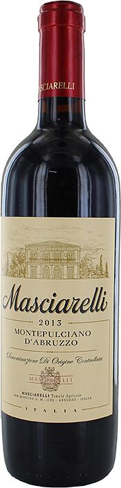 Вино красное "Masciarelli Montepulciano D'Abruzzo" 0.75л