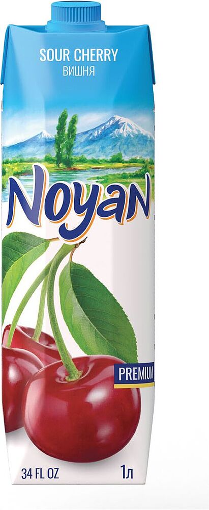 Сок "Noyan Premium" 1л Вишня  