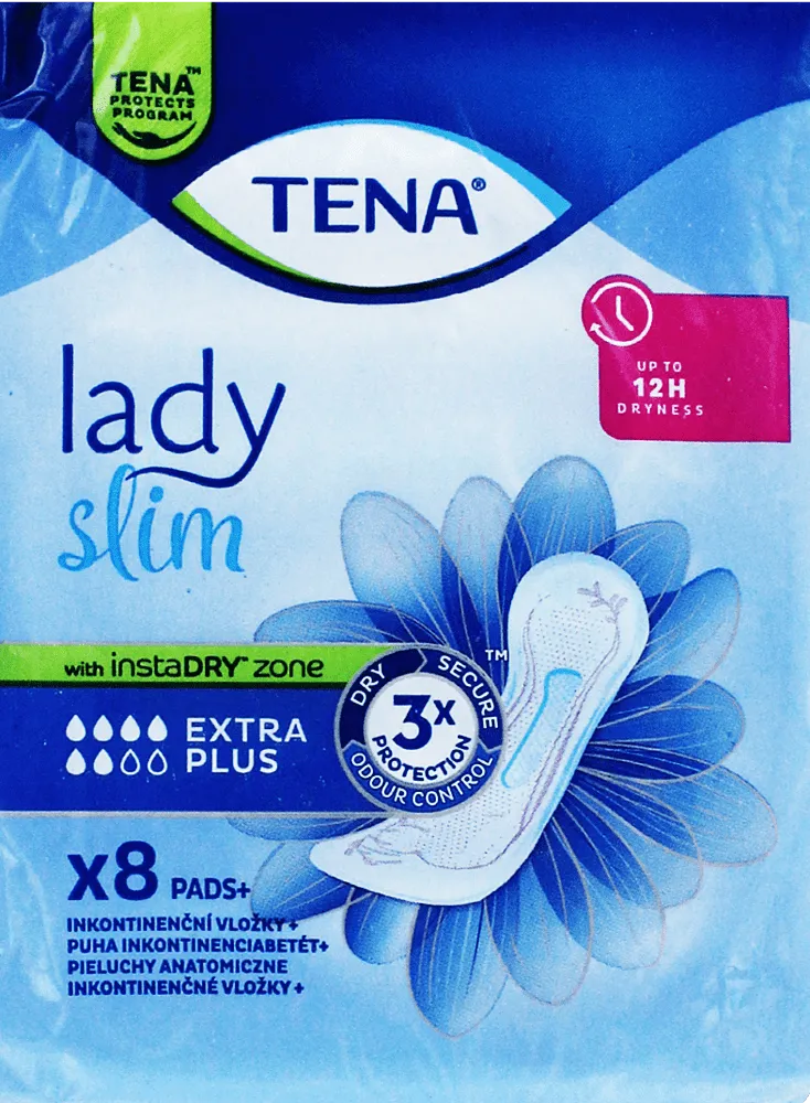 Urological sanitary towels "Tena Lady Slim Extra Plus" 8 pcs
