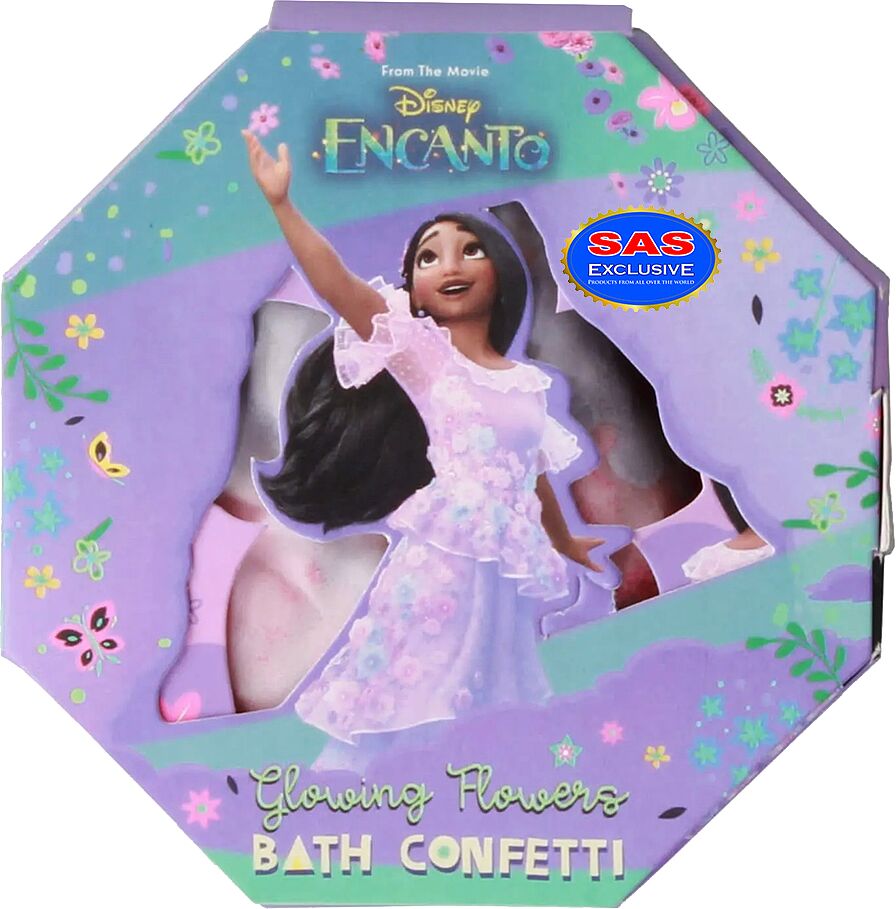Bath confetti for kids "Disney Encanto" 10g
