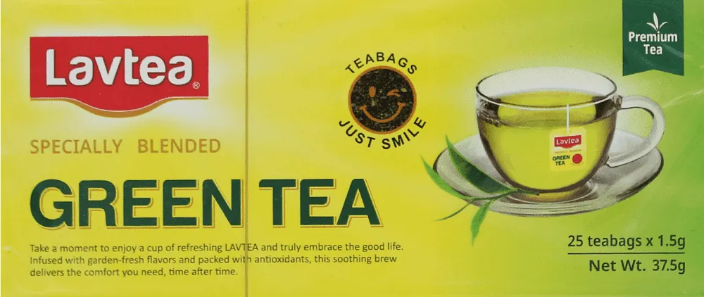 Green tea "Lavtea" 25*1.5g