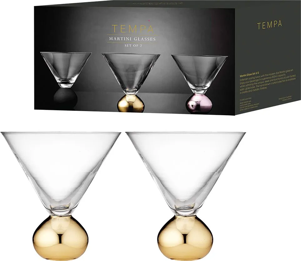 Glass "Tempa" 2 pcs
