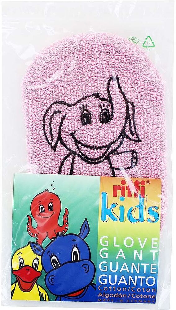 Перчатка-мочалка для купания детская 