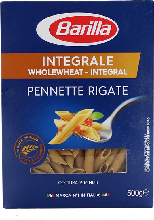 Մակարոն «Barilla Integrale Pennette Rigate» 500գ