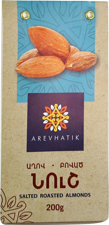 Roasted salty almond "Arevhatik" 200g