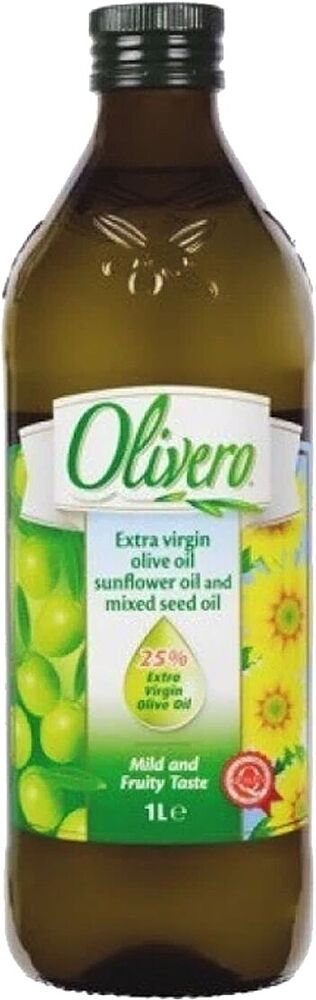 Ձեթ բուսական «Olivero Extra Virgin» 1լ