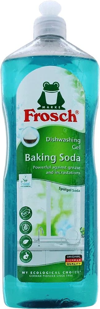 Սպասք լվանալու հեղուկ «Frosch Baking Soda» 1000մլ