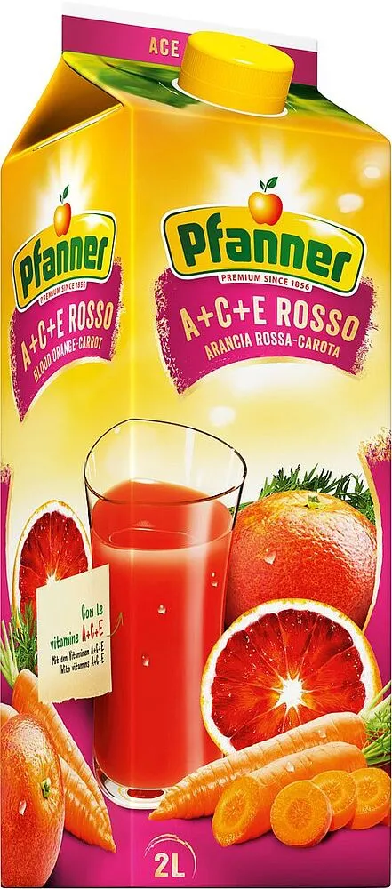  Fruit & vegetable drink "Pfanner ACE Rosso" 2l
