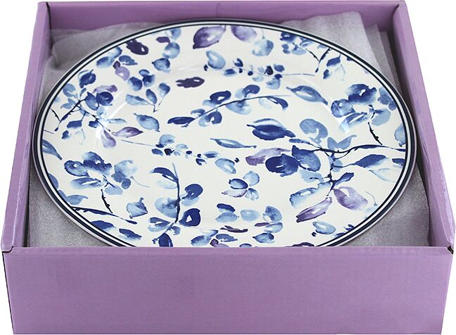 Ceramic plate "Platinium Home" 6pcs