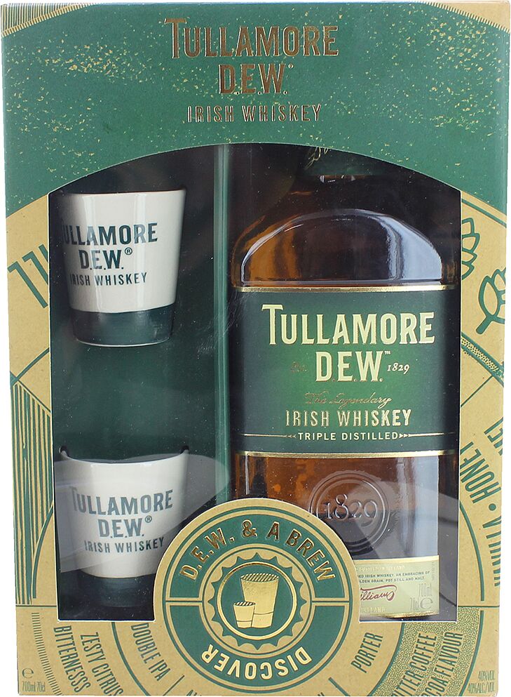 Whiskey "Tullamore Dew" 0.7l
