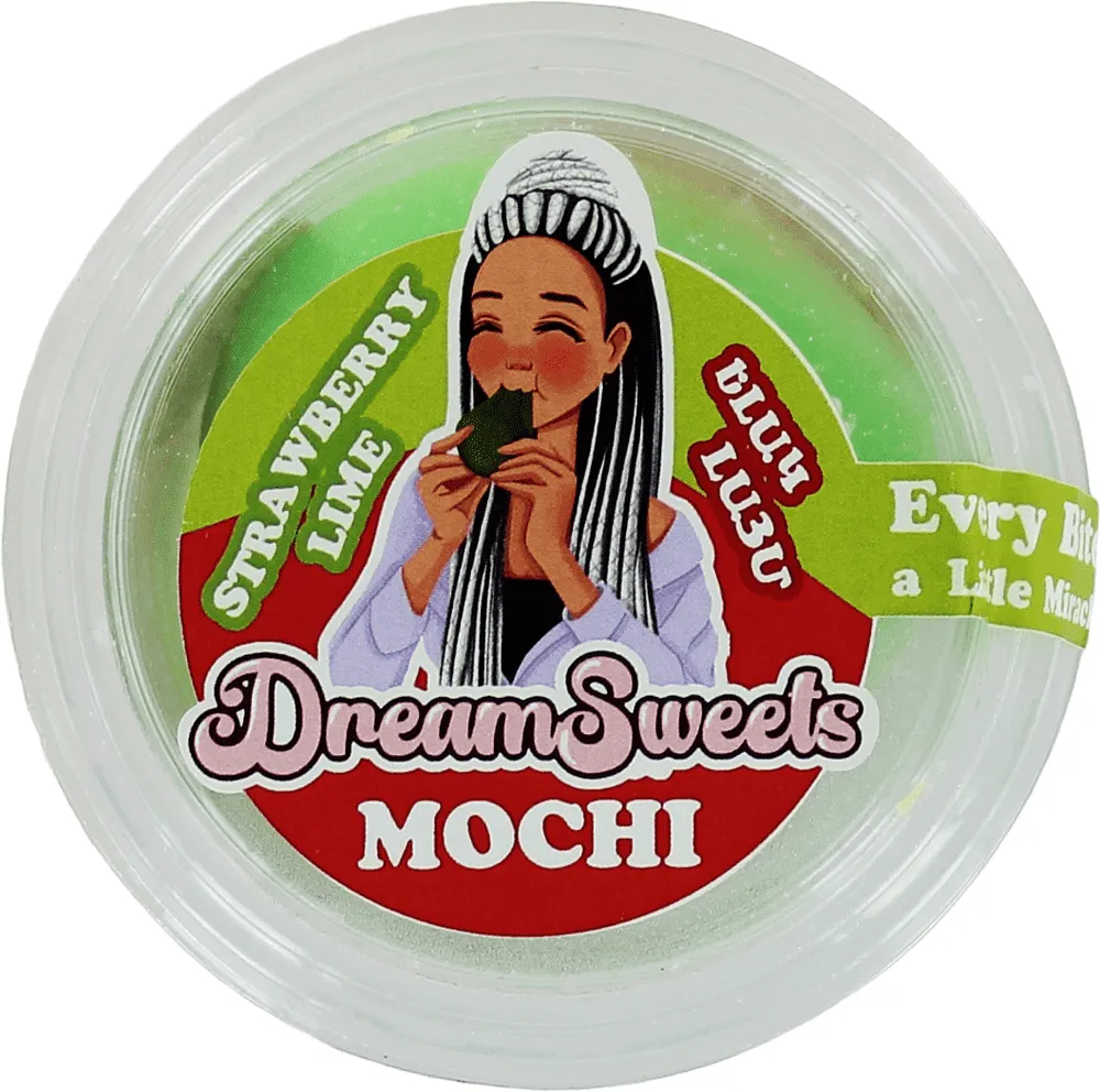 Pastry mochi with strawberry & lime "Dream Sweet" 60g
