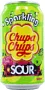 Refreshing apple flavored carbonated drink "Chupa Chups" 345l