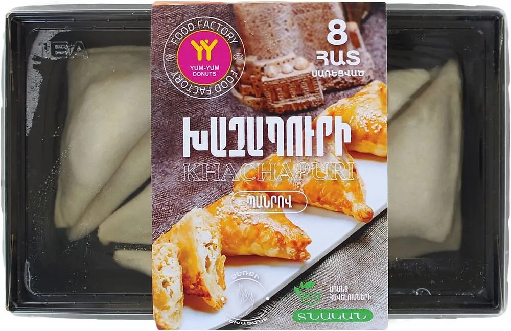 Khachapuri semi-finished "Yum Yum Donuts" 500g