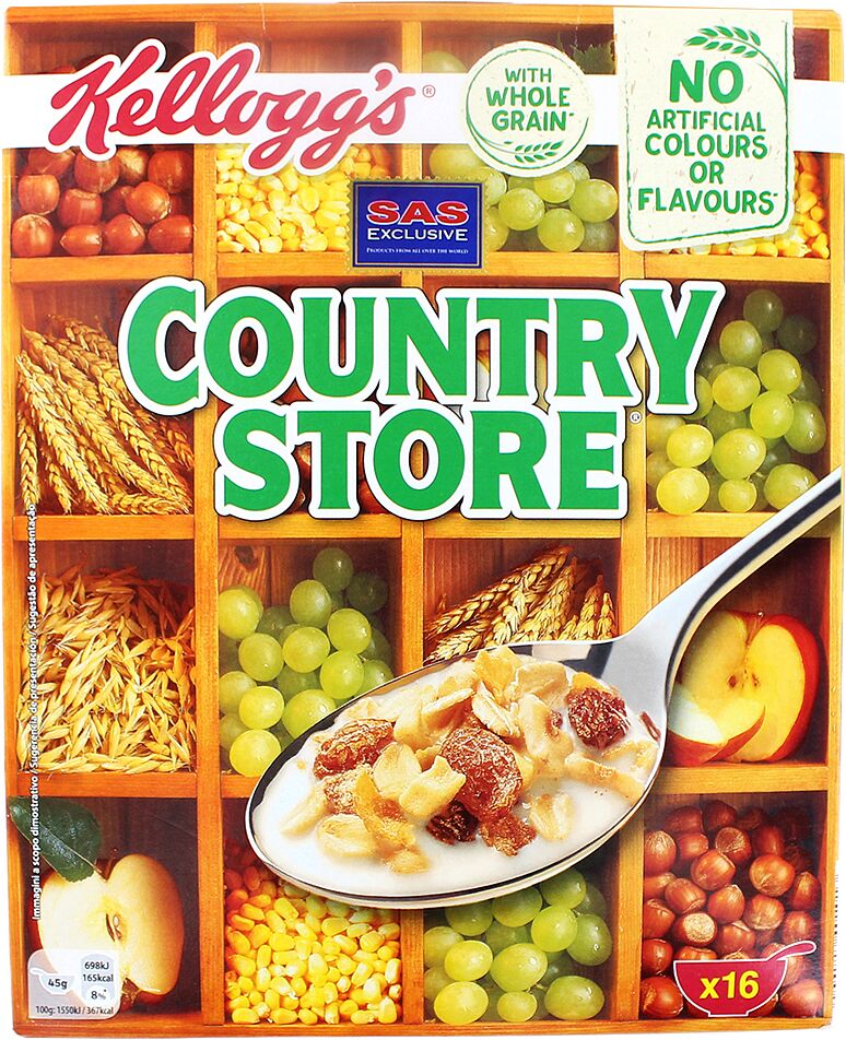 Зерновый завтрак "Kellogg's Coutry Store" 750г