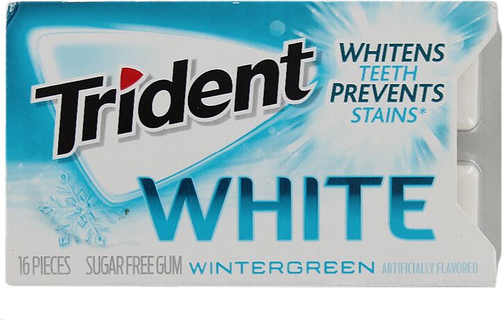 Մաստակ «Trident White Wintergreen» 29գ