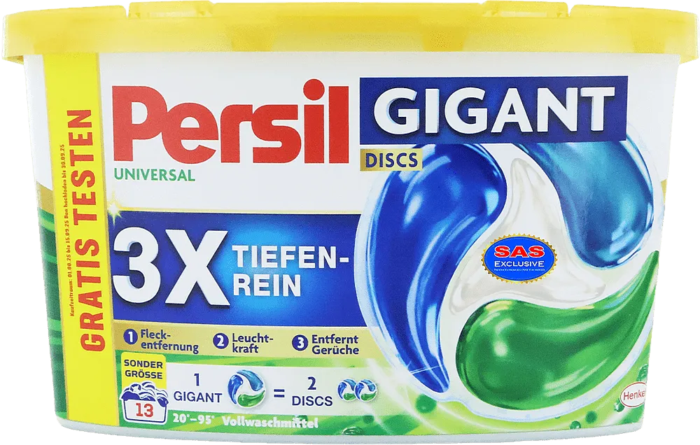 Universal washing capsules "Persil Gigant Universal" 13 pcs
