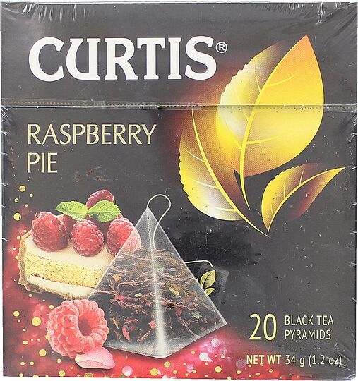 Թեյ սև «Curtis Raspberry Pie» 34գ

