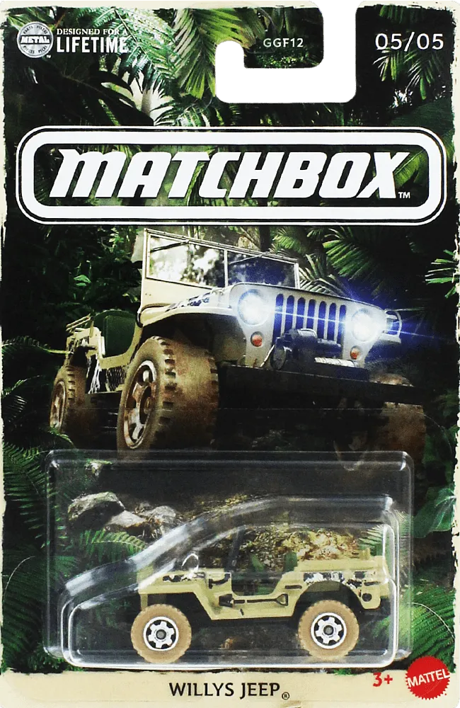 Toy-car 'Matchbox Willys Jeep"
