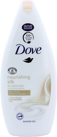 Լոգանքի գել «Dove Nourishing Silk» 500մլ