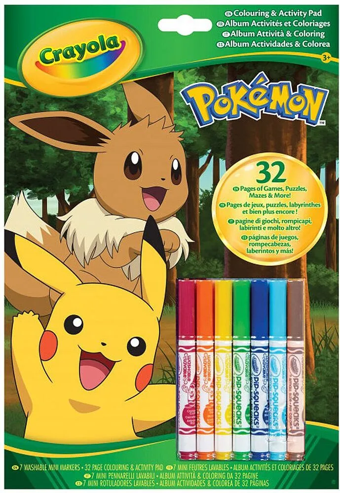 Coloring set "Crayola Pokemon"
