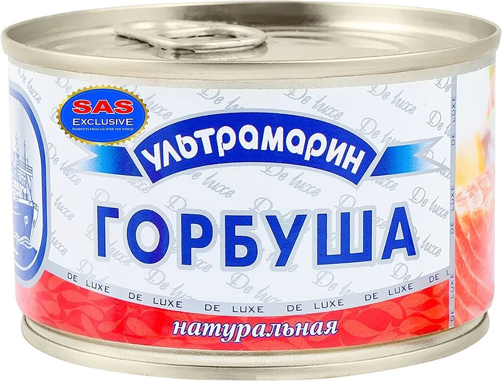 Pink salmon natural "Ultramarin" 240g
