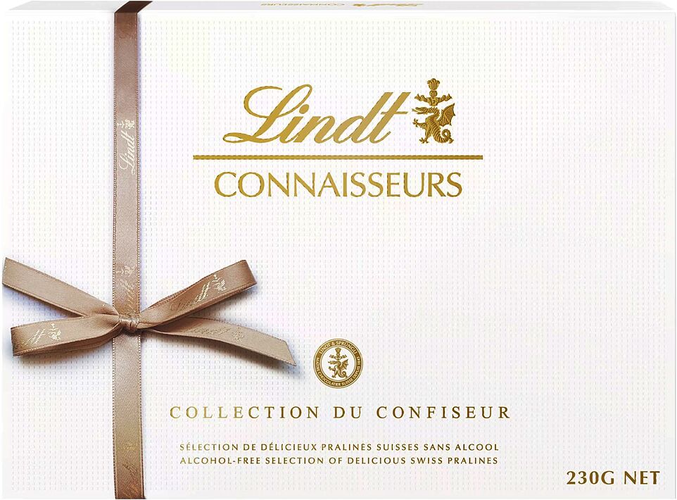 Набор шоколадных конфет "Lindt Connaisseurs" 230г