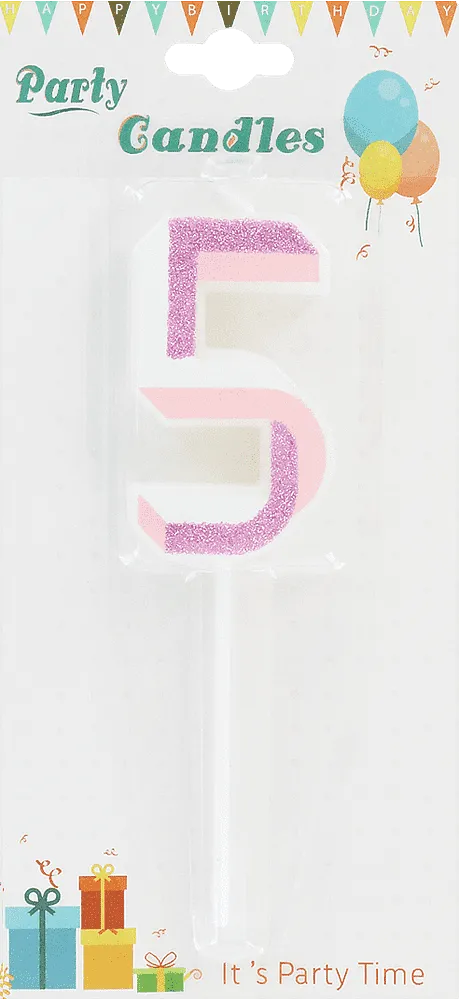 Մոմ ծննդյան «Party Candles» N5
