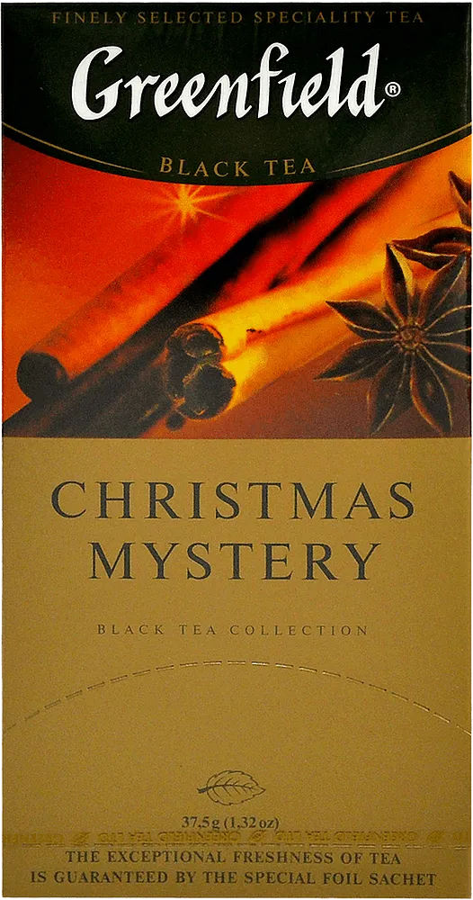 Black tea "Greenfield Christmas Mystery" 25*1.5g