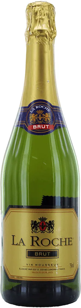 Вино игристое "La Roche Brut" 0.75л 