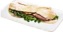 Sandwich with pork neck fillet "Ciabatta"
