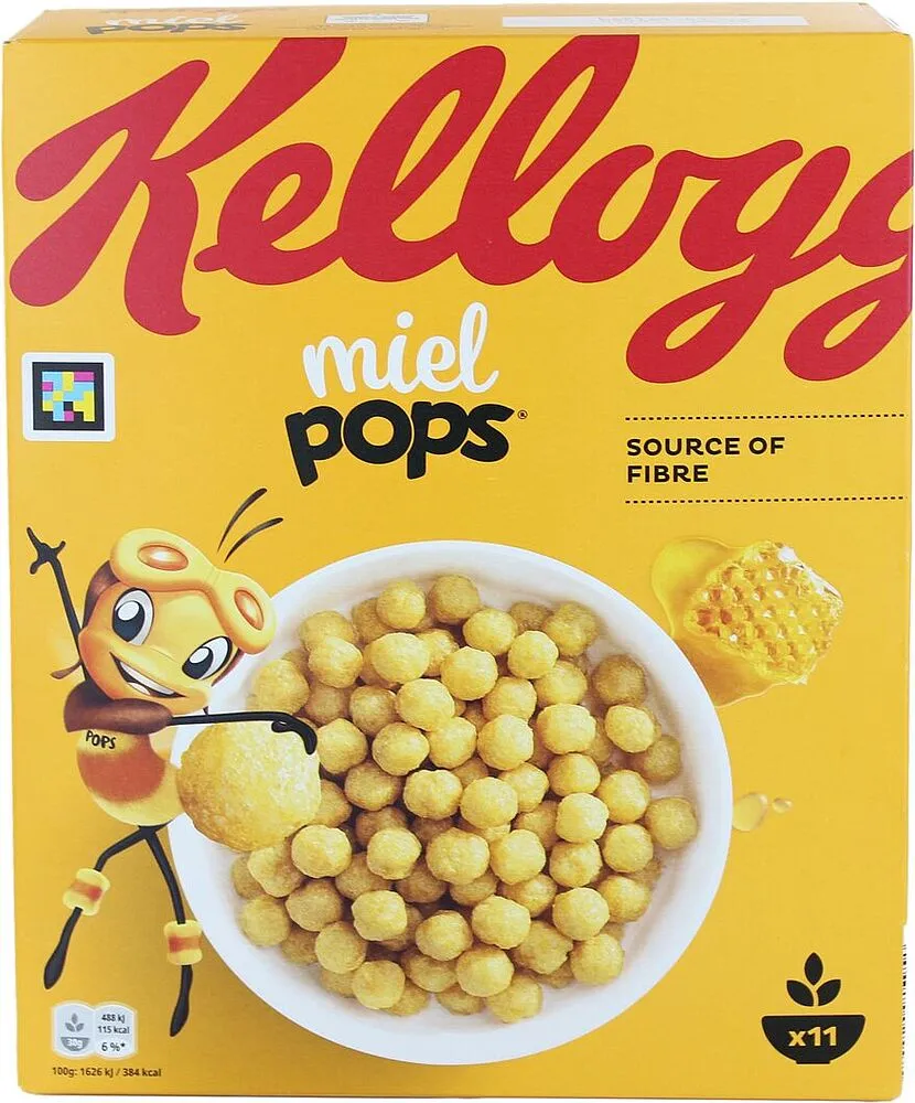 Ready breakfast "Kellogg's Miel Pops" 330g
