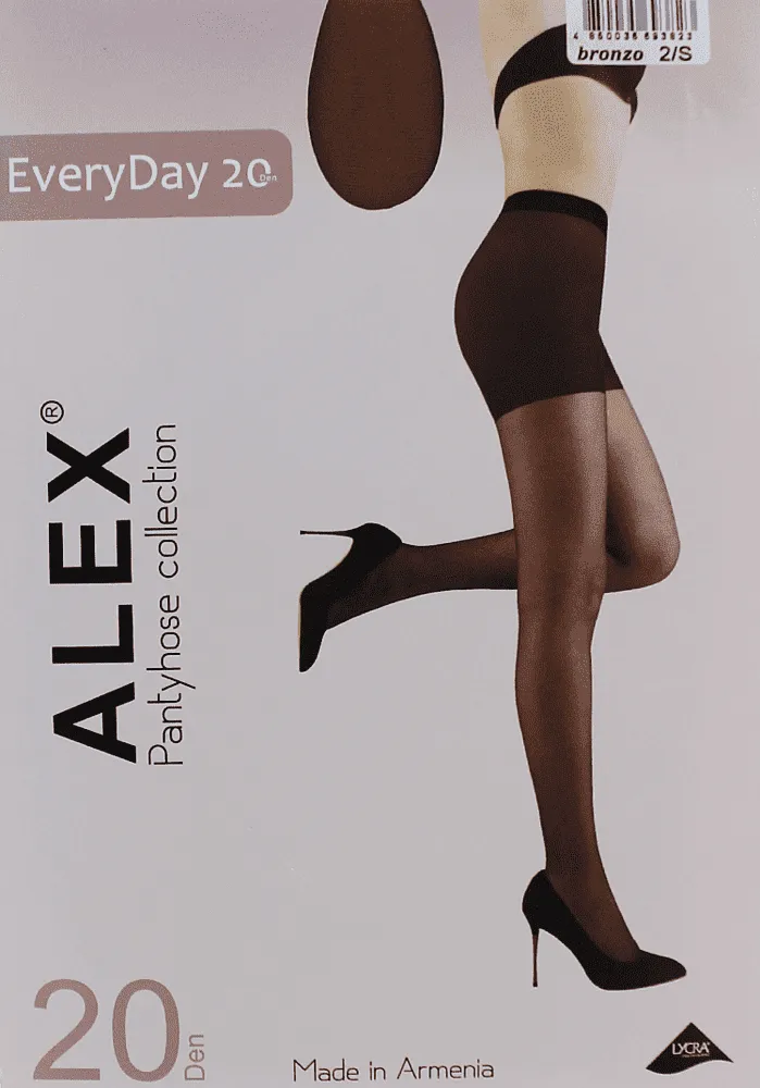 Bronze tights "Alex Every Day 20 Den N2"
