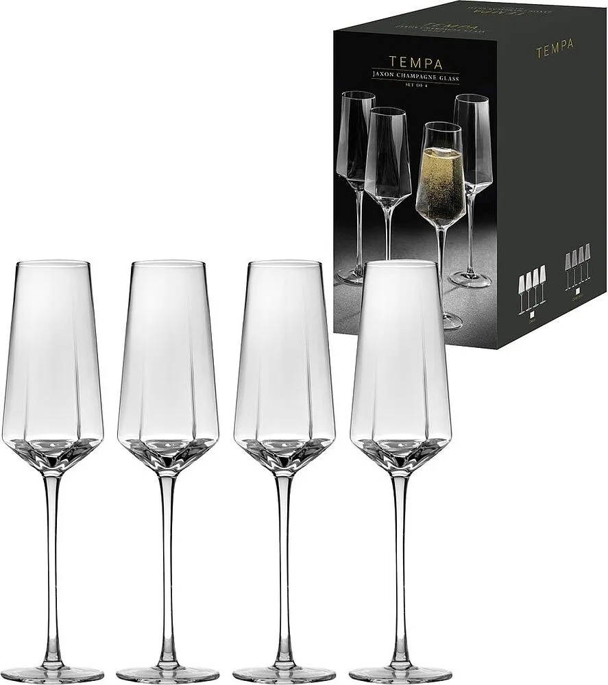Glass "Tempa" 4 pcs
