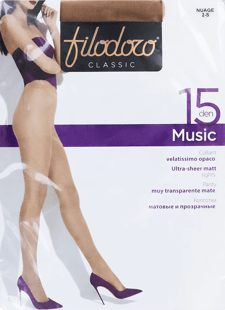 Nuage tights "Filodoro Classic 15 Den 2-S"
