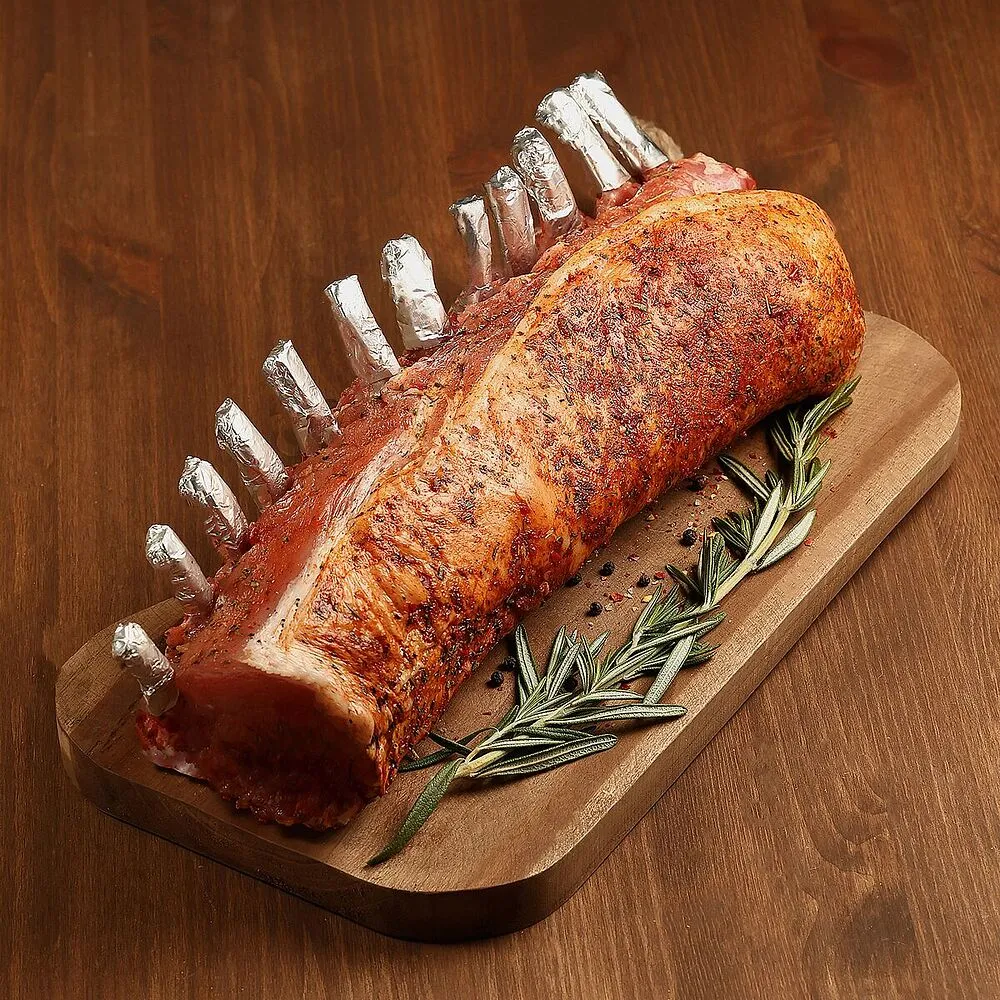Seasoned pork steak