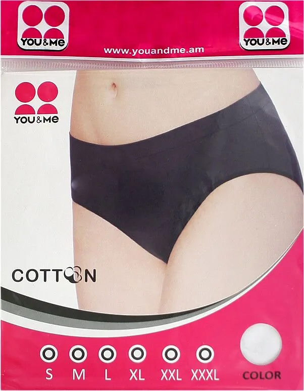 White panties "You & Me" XL