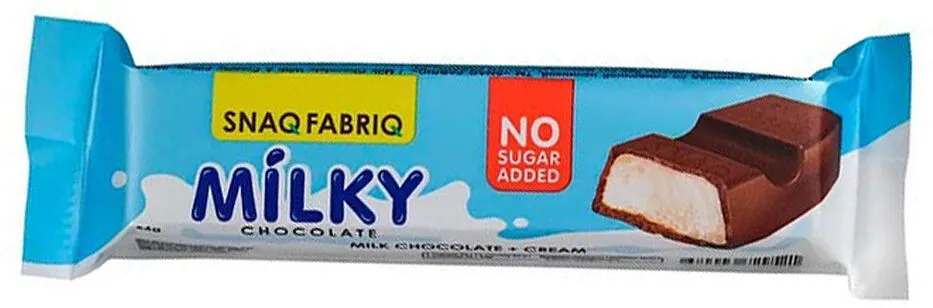 Chocolate bar with cream filling "Snaq Fabriq Milky" 34g