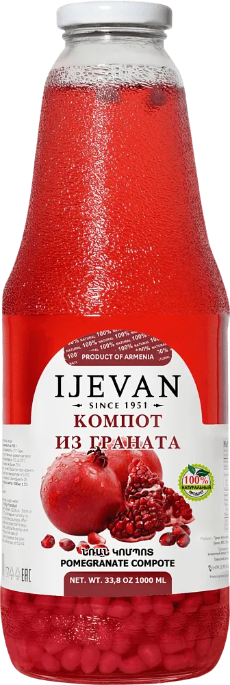 Pomegranate compote "Ijevan" 1l 
