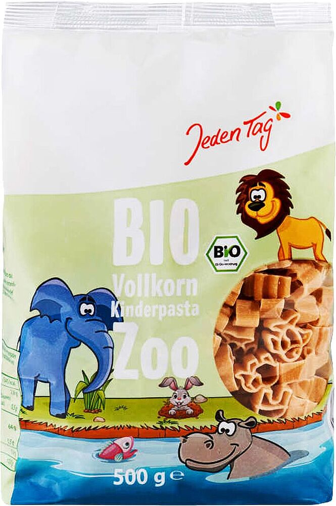 Pasta "Jeden Tag Bio Zoo" 500g