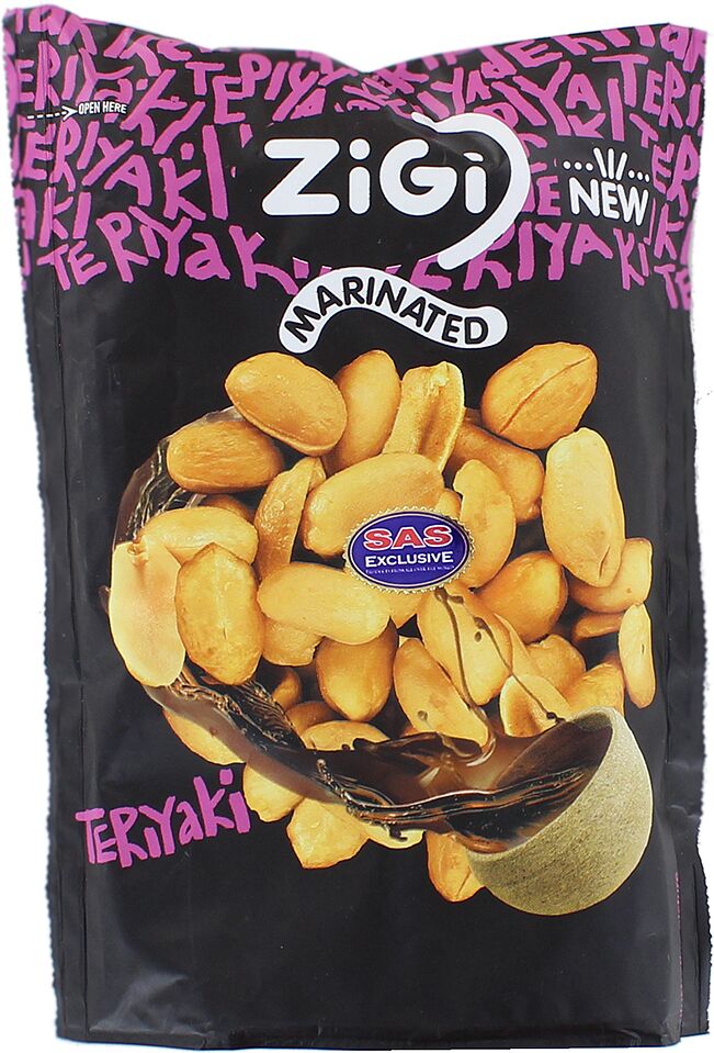 Peanut with teriyaki flavor "ZiGi" 70g