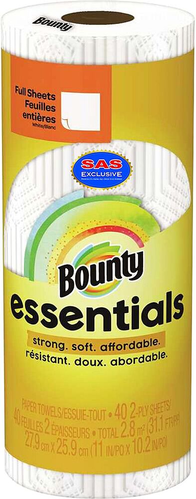 Թղթե սրբիչ «Bounty Essentials» 1 հատ 