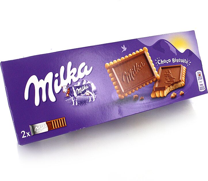 Թխվածքաբլիթ շոկոլադով «Milka» 150գ