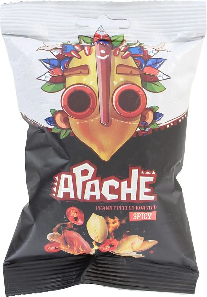 Roasted salty peanut "Apache" 80g
