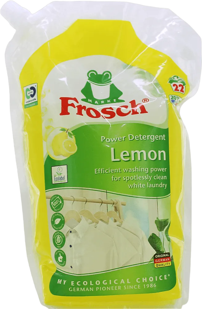 Լվացքի գել սպիտակ «Frosch» 1․5լ