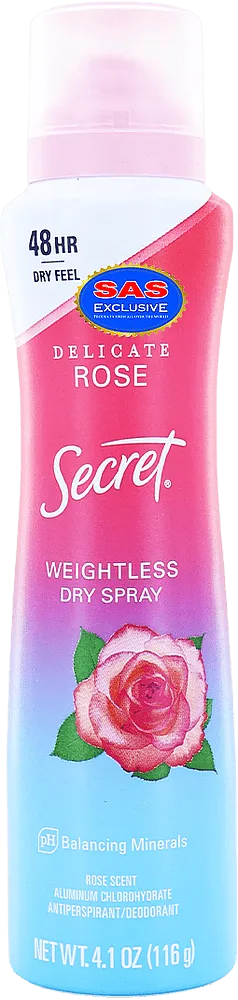 Antiperspirant-deodorant "Secret" 116g
