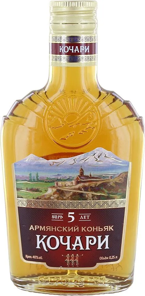 Cognac "Kochari 5*" 0.25l
