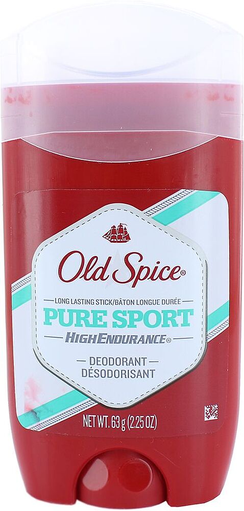 Հակաքրտինքային միջոց-սթիք «Old Spice High Endurance Pure Sport» 63գ 