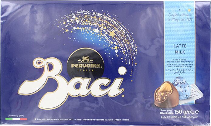 Շոկոլադե կոնֆետներ «Parugina Baci» 150գ