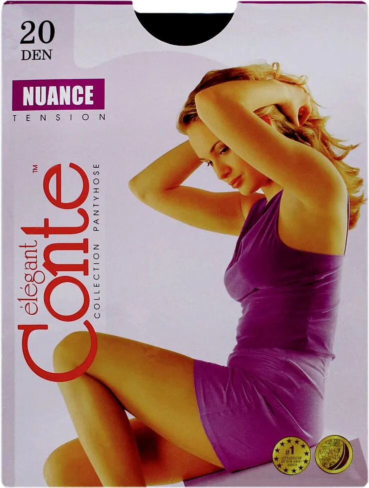 Black tights "Conte Elegant Nuance 20 Den N5" 