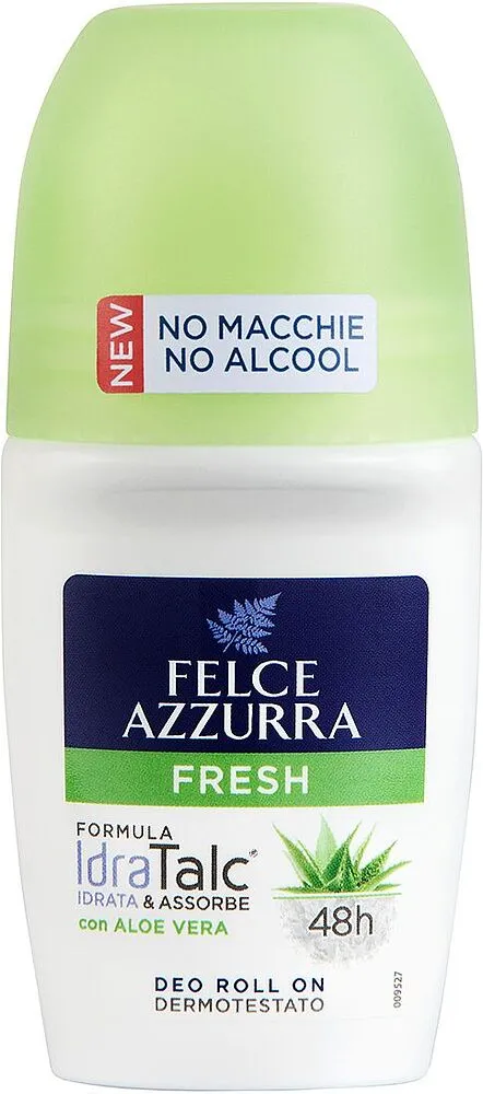 Deodorant roll-on "Felce Azzurra Fresh" 50ml
